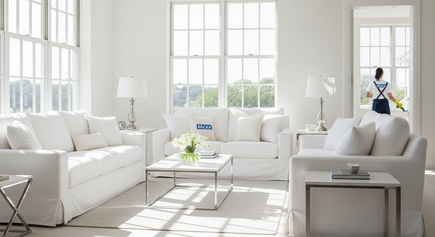 Limpeza residencial premium realizada pela equipa Home Premium Care em Cascais